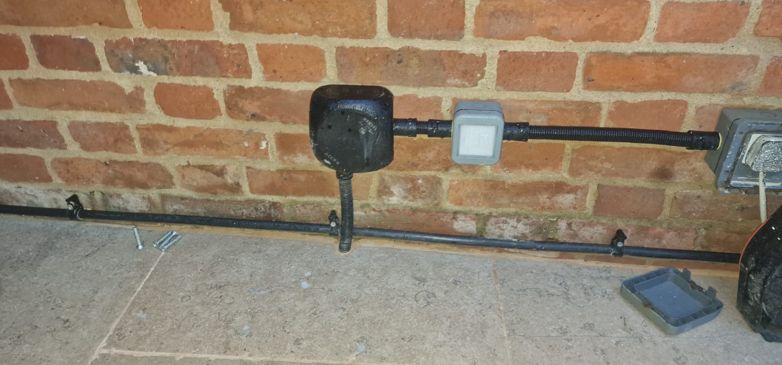 Professional electrical installation