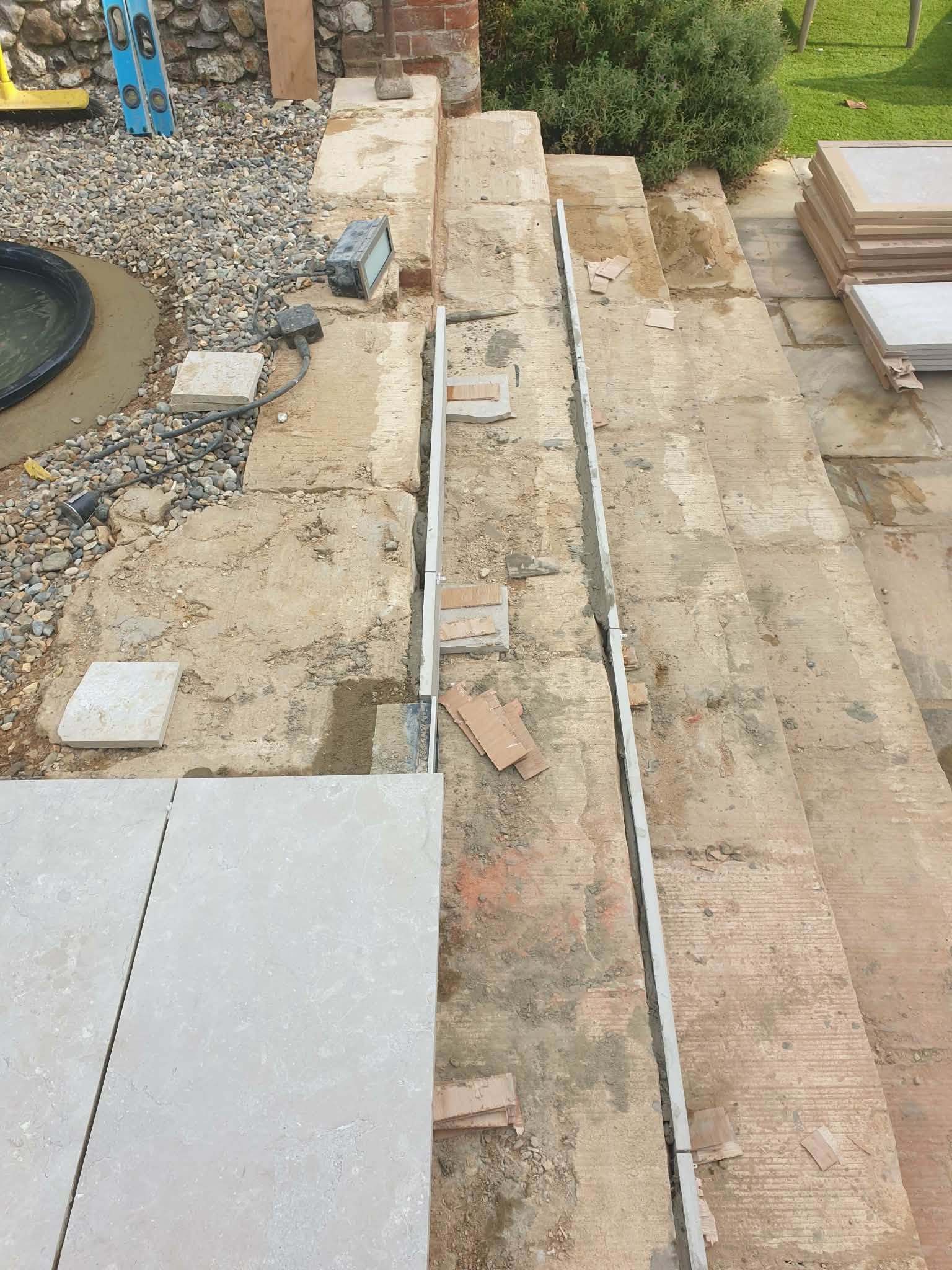 Coastal garden renovation project photo