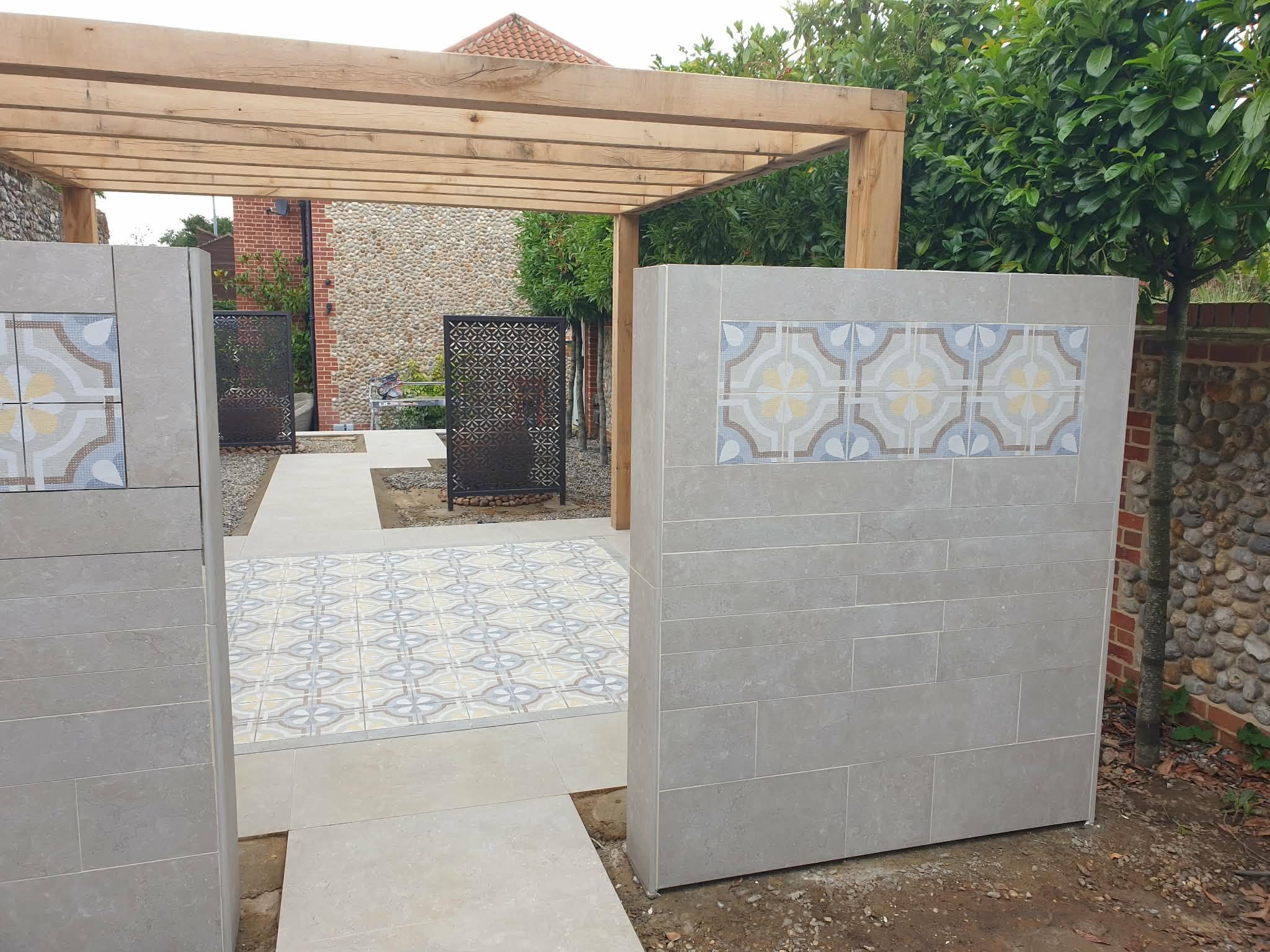 Coastal garden renovation project photo