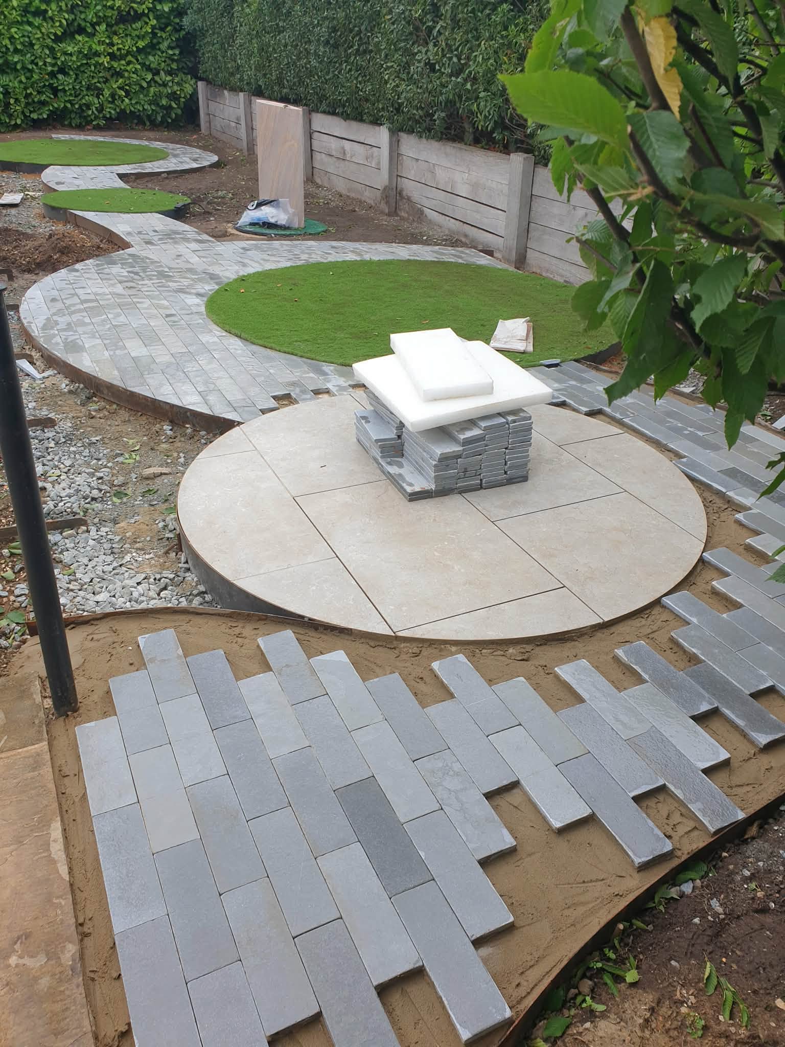 Coastal garden renovation project photo