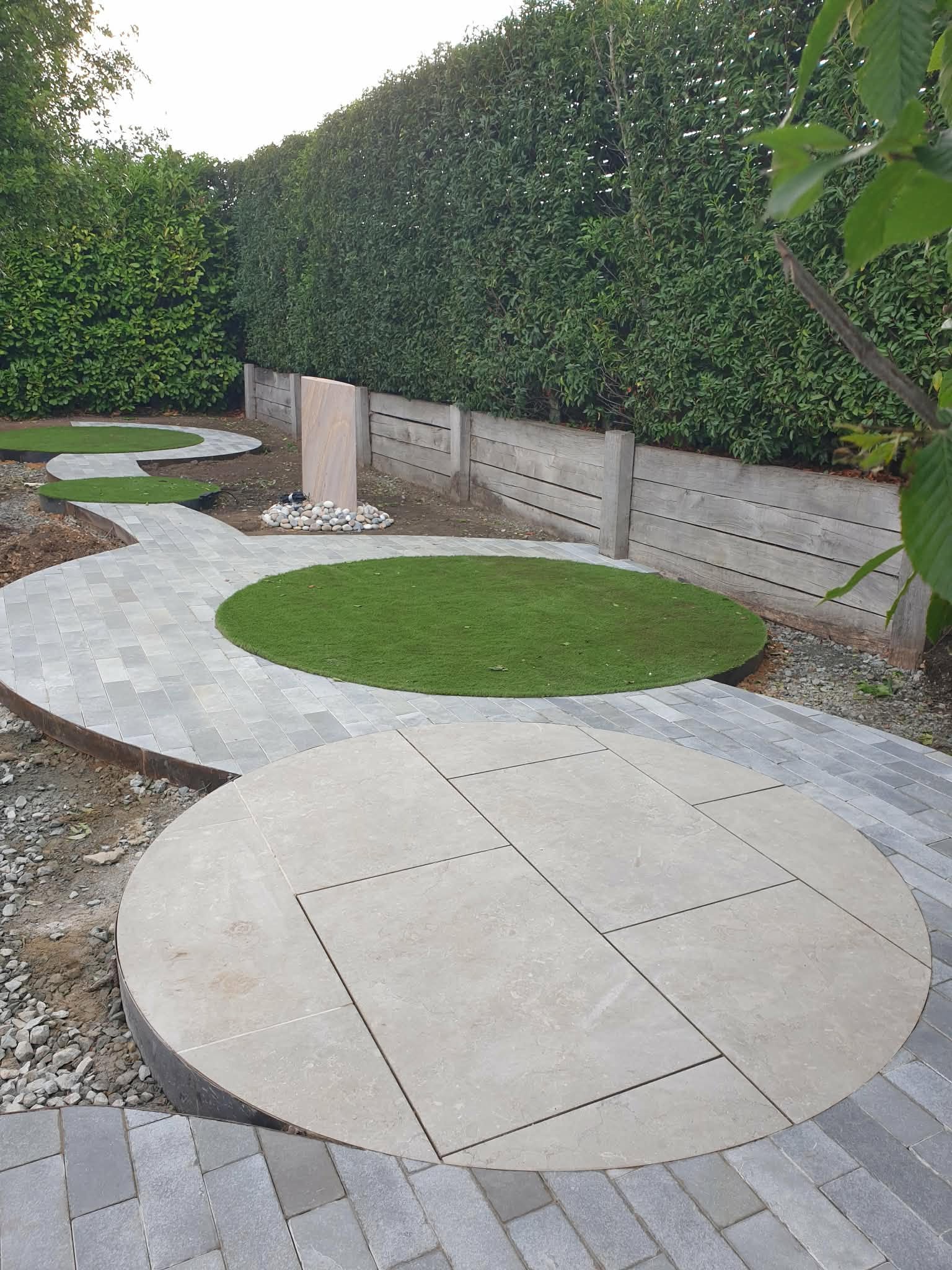 Coastal garden renovation project photo