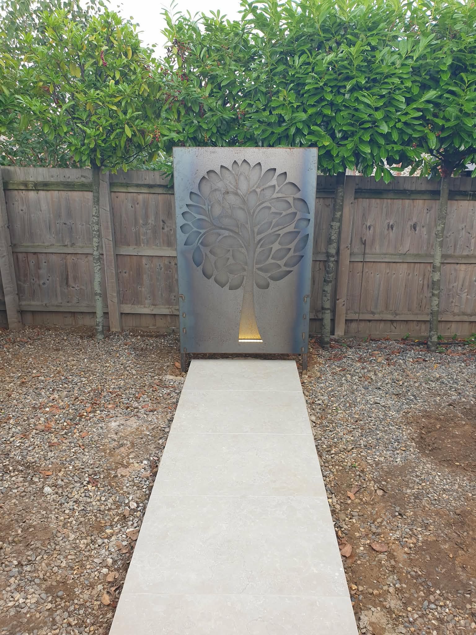 Coastal garden renovation project photo
