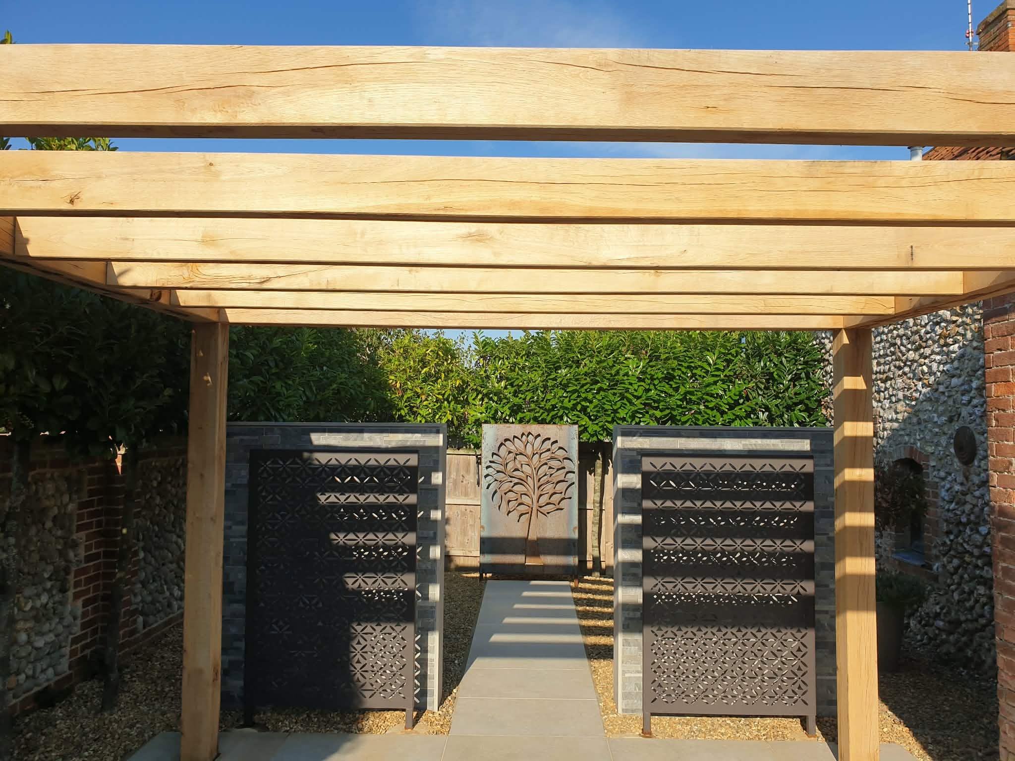 Coastal garden renovation project photo