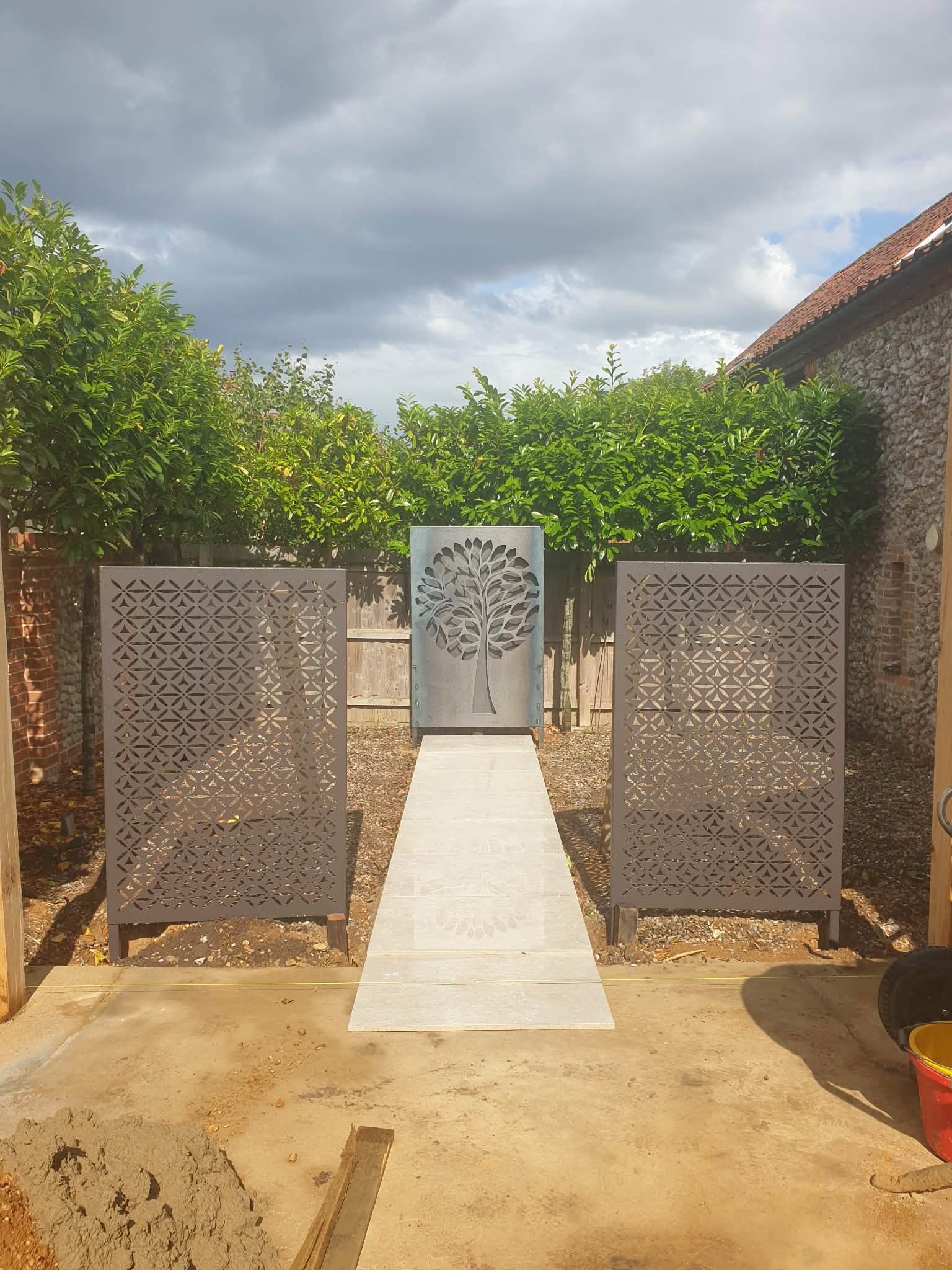 Coastal garden renovation project photo