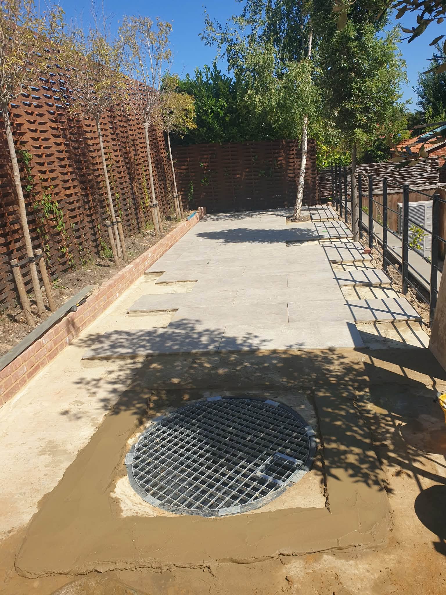 Coastal garden renovation project photo