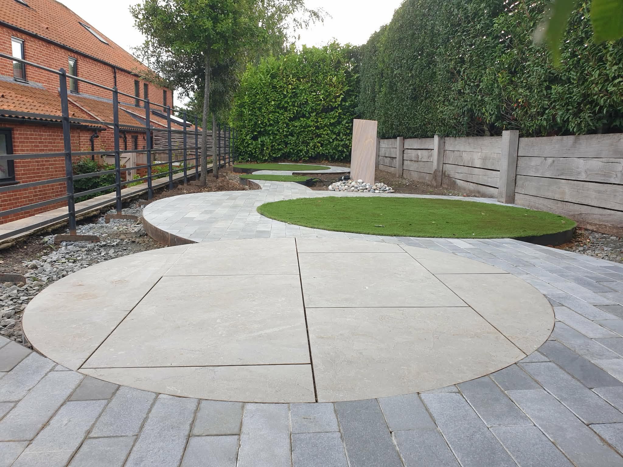 Coastal garden renovation project photo