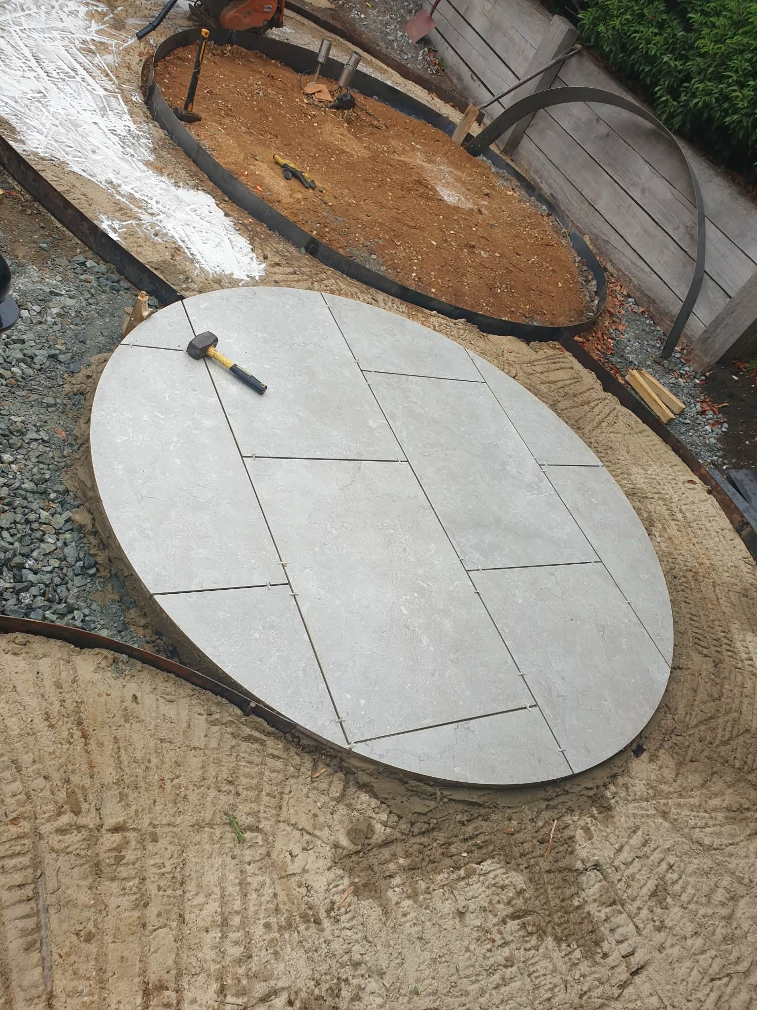 Coastal garden renovation project photo