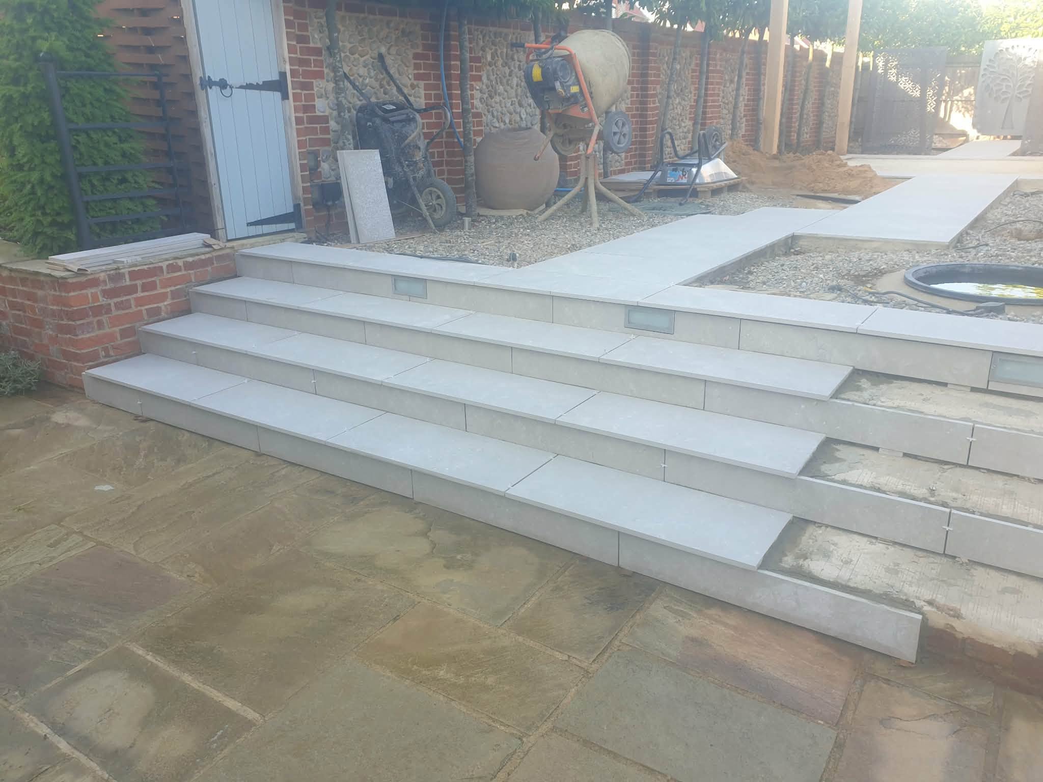 Coastal garden renovation project photo