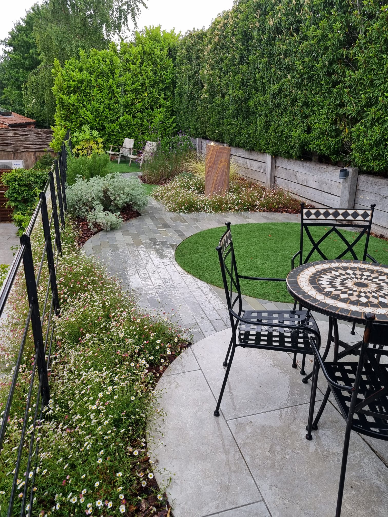 Coastal garden renovation project photo