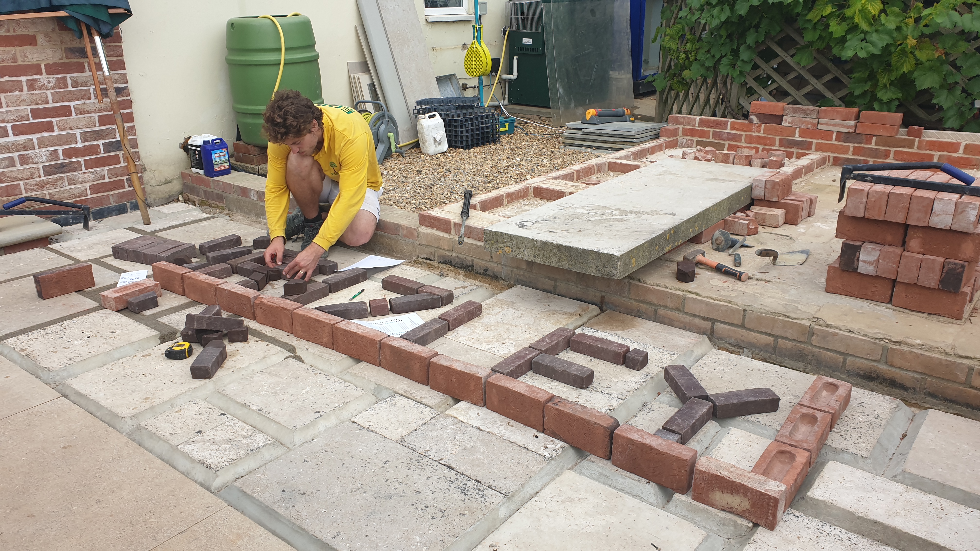 Outdoor kitchen project