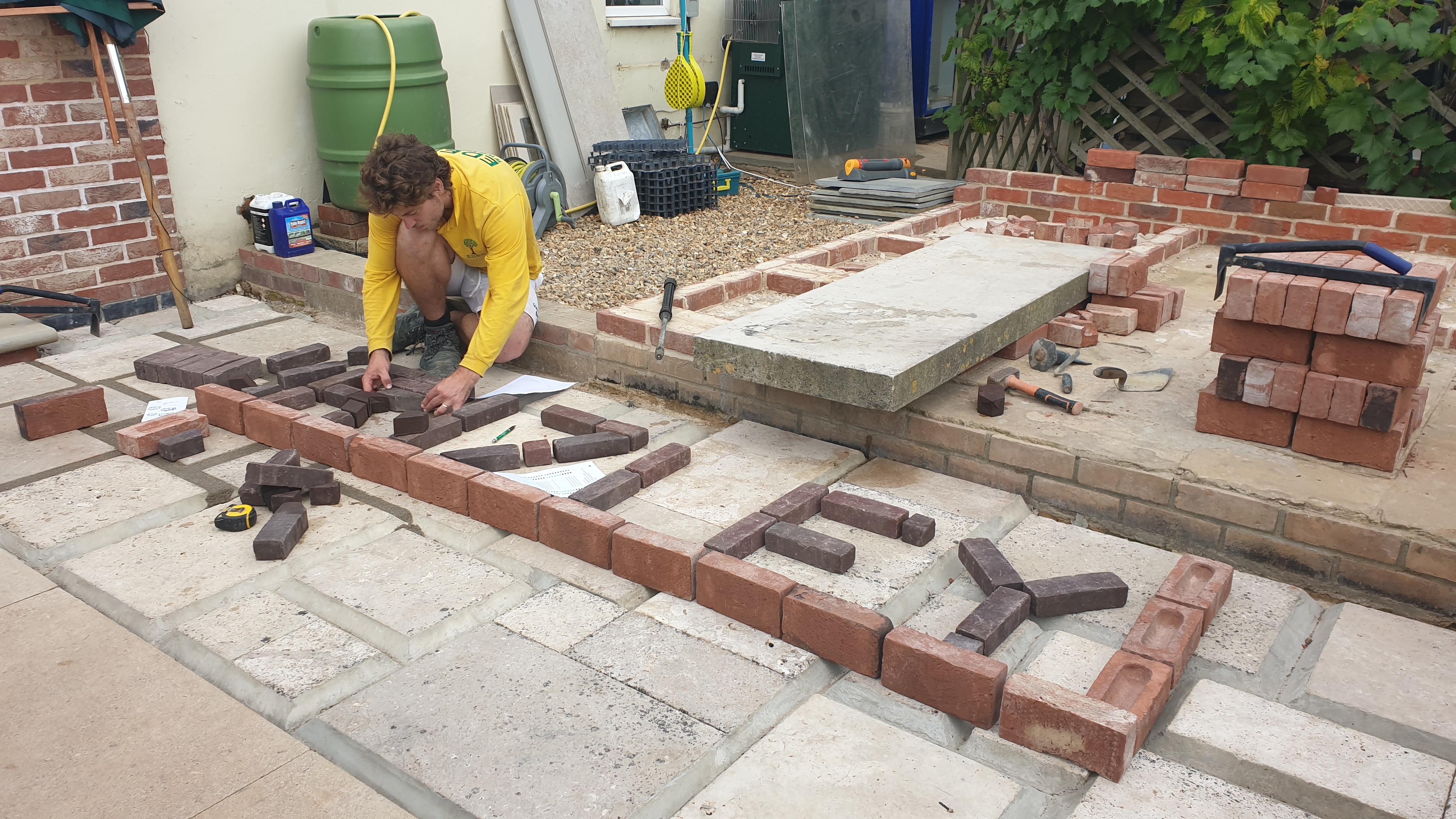 Outdoor kitchen project