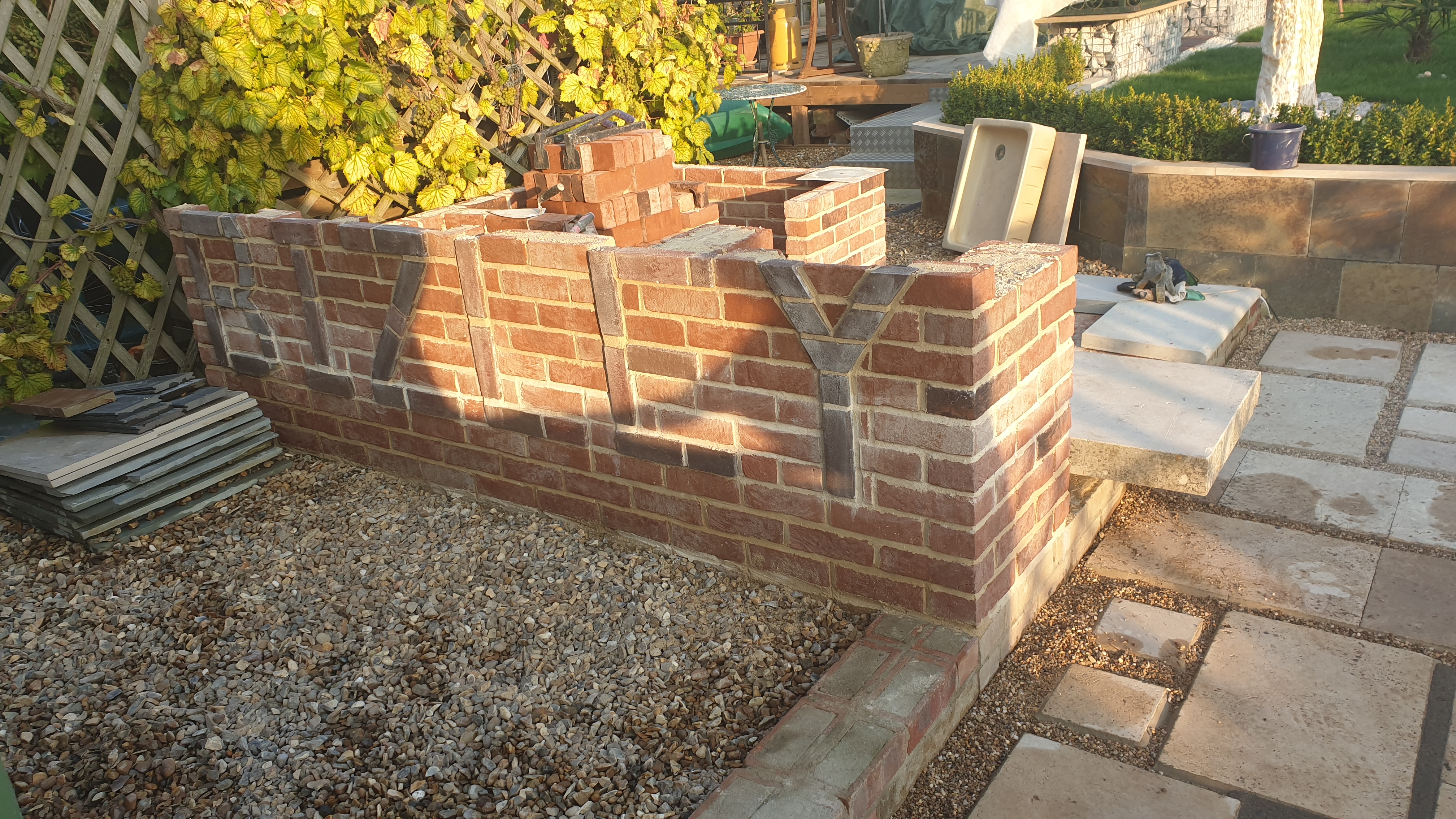 Outdoor kitchen project