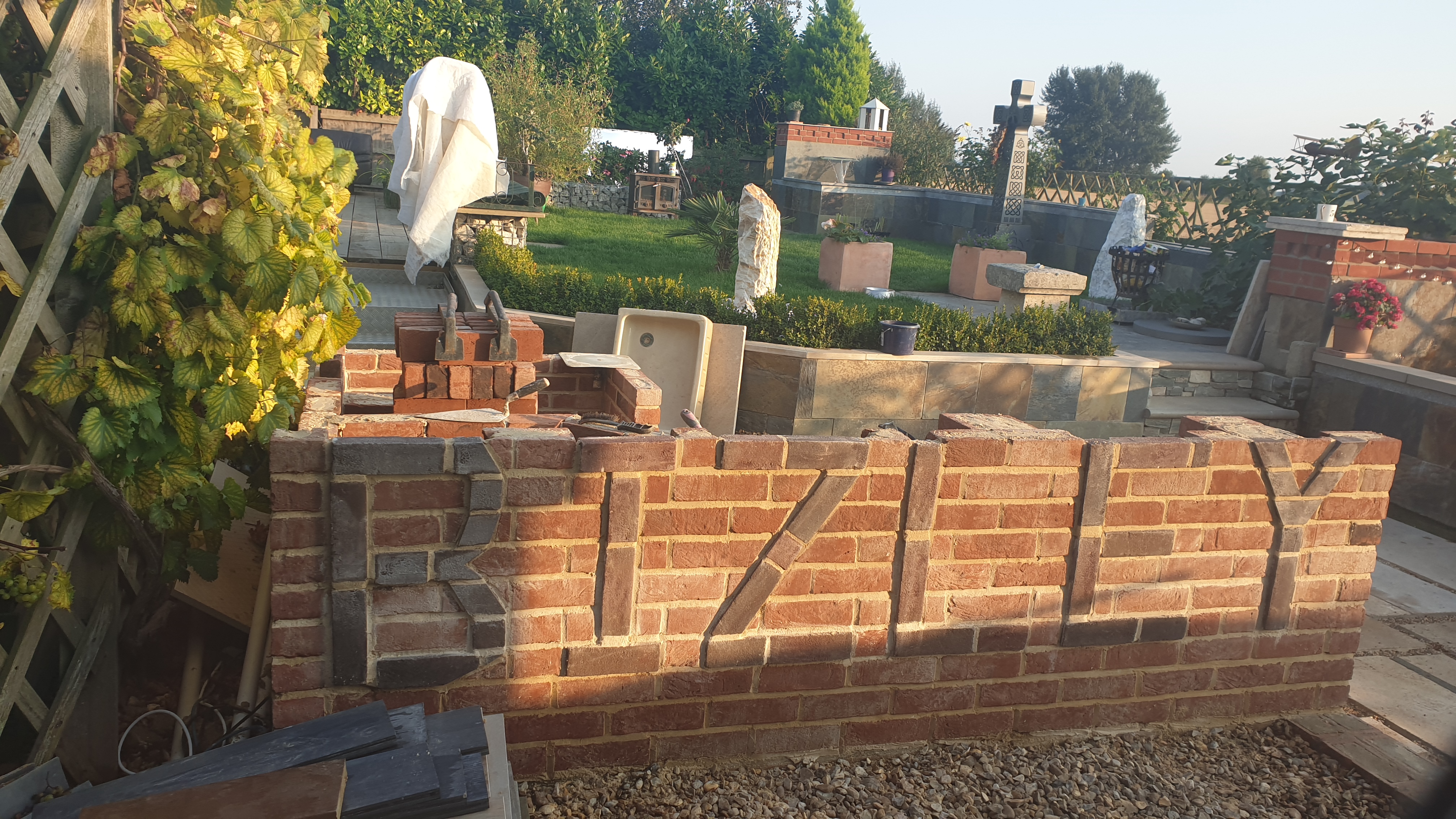 Outdoor kitchen project
