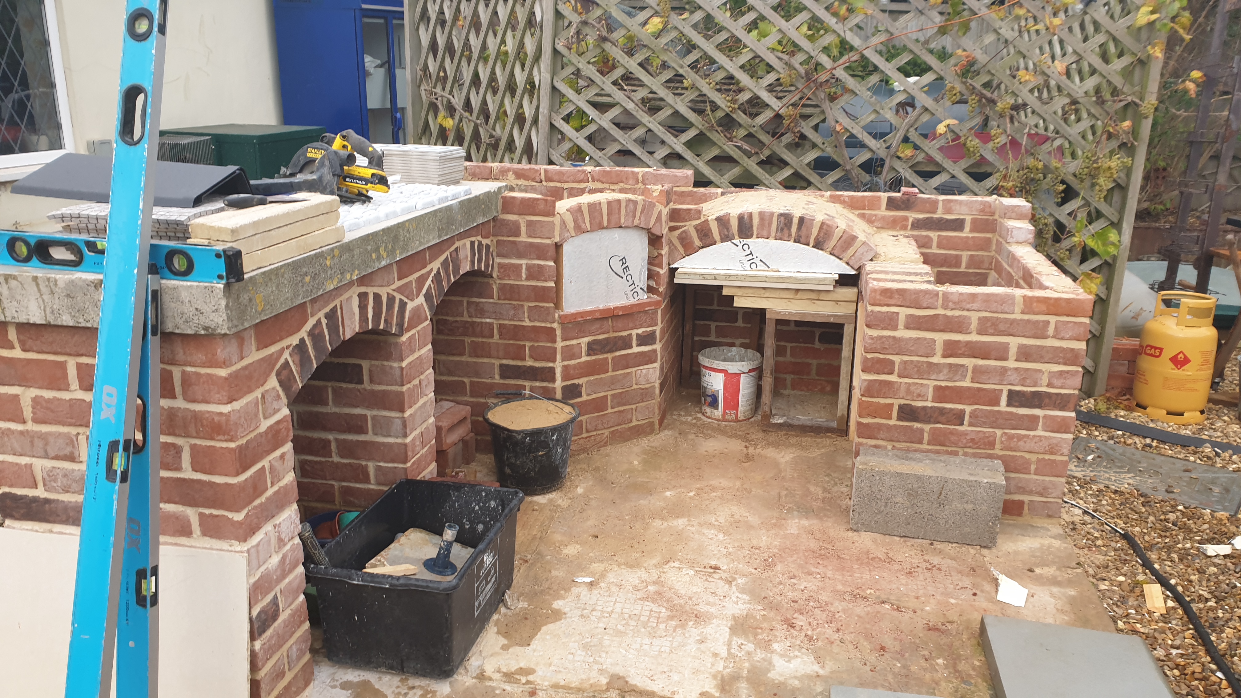 Outdoor kitchen project