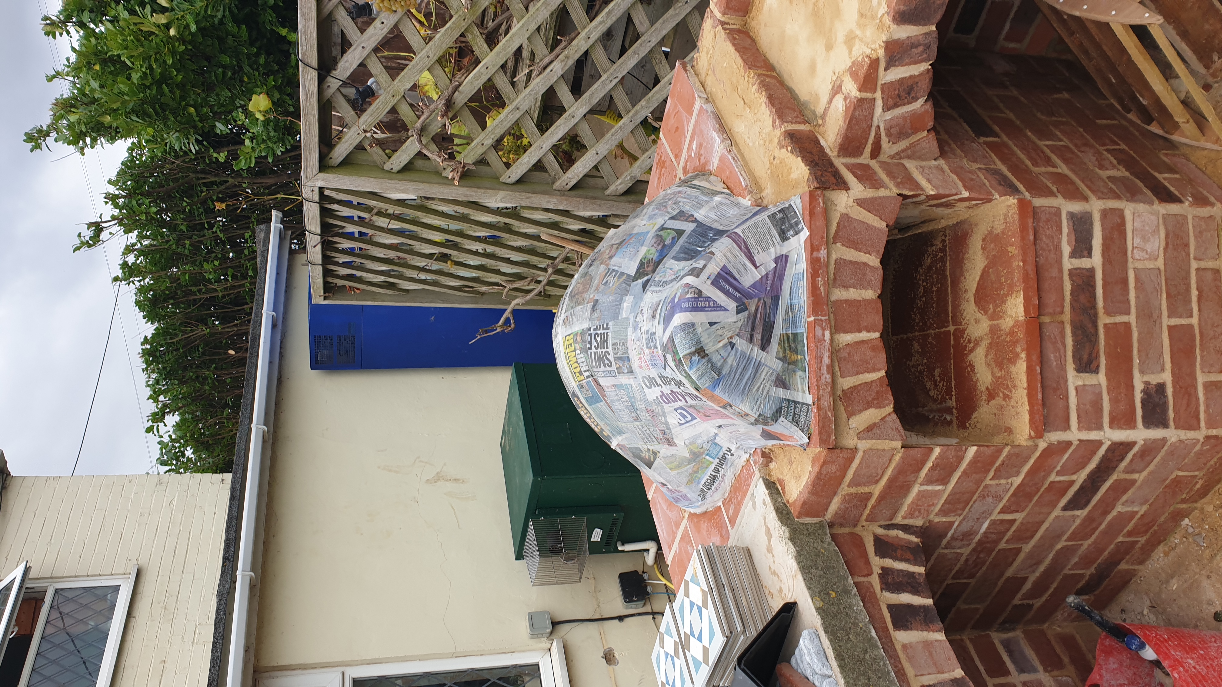 Outdoor kitchen project