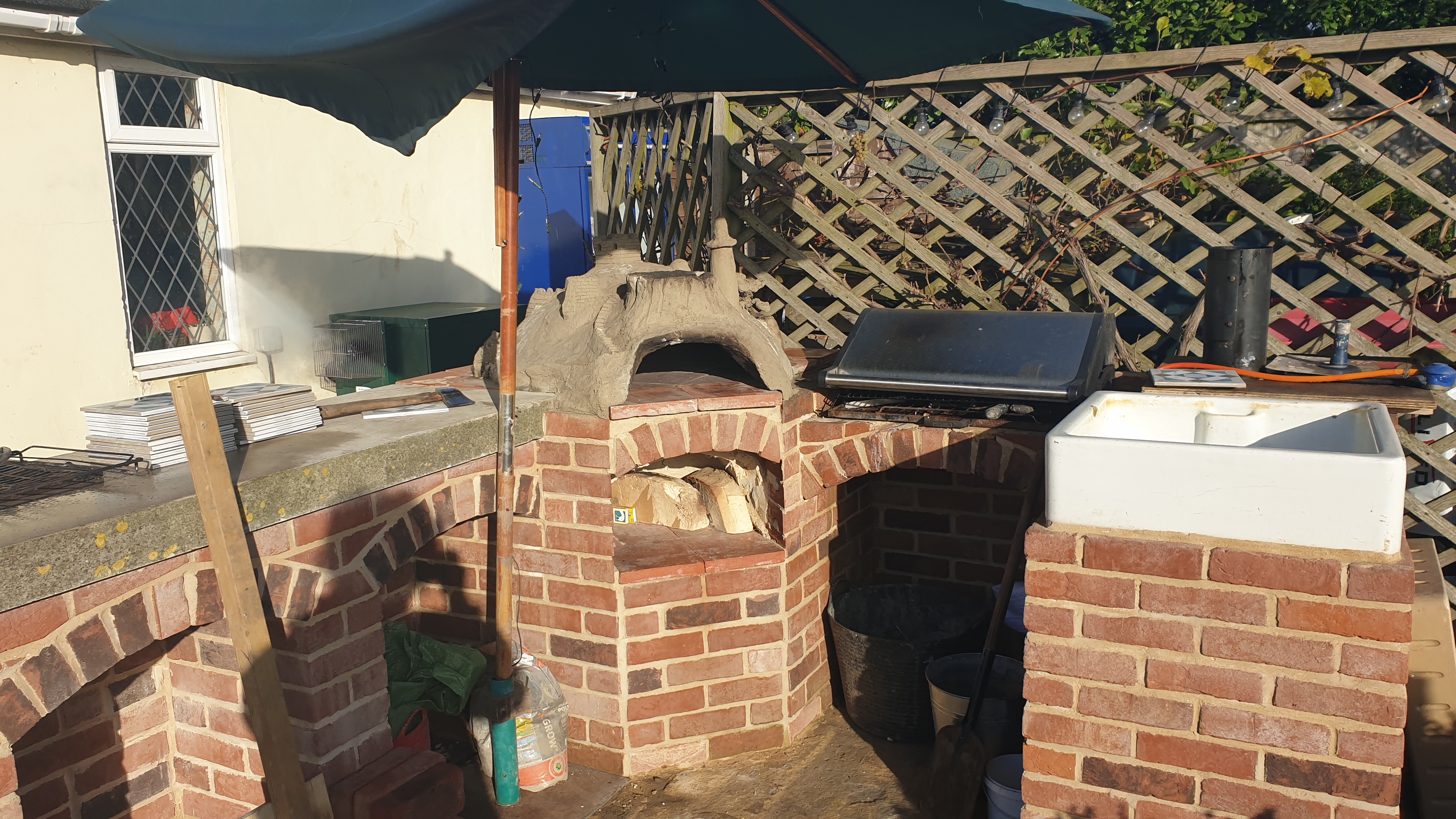 Outdoor kitchen project