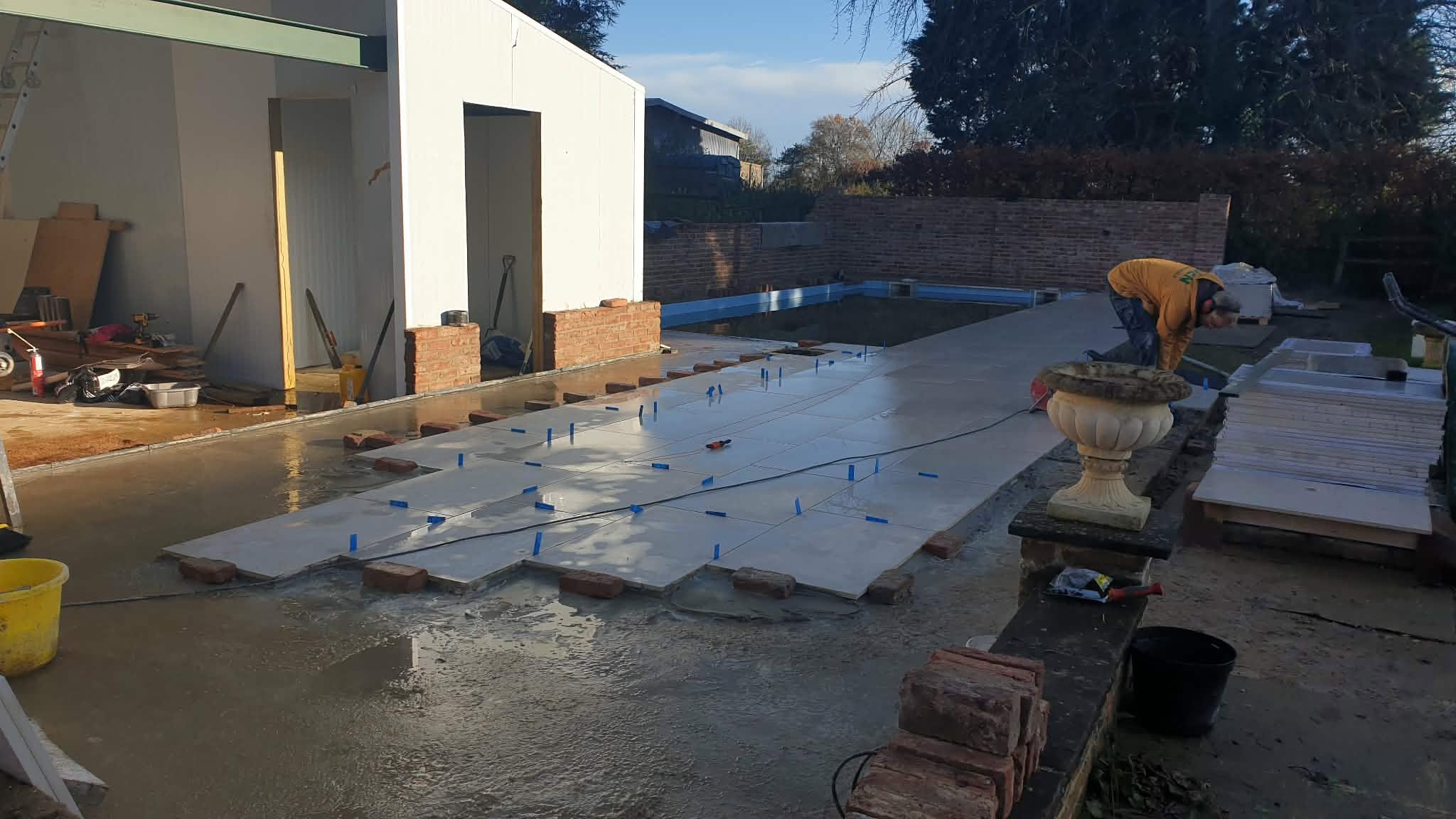 Pool surround project photo