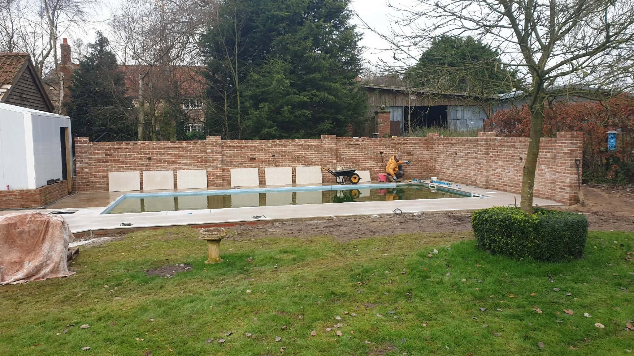 Pool surround project photo