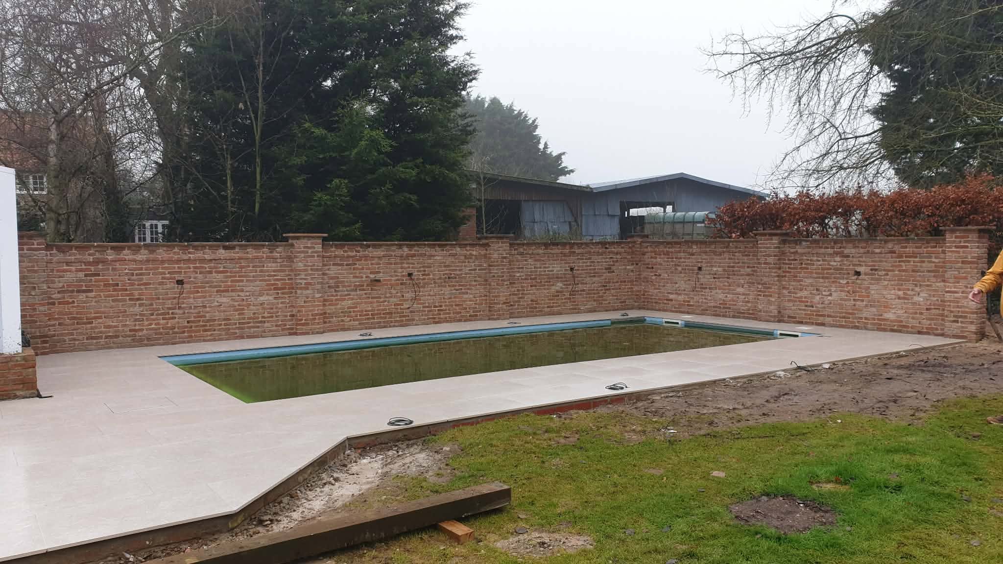 Pool surround project photo