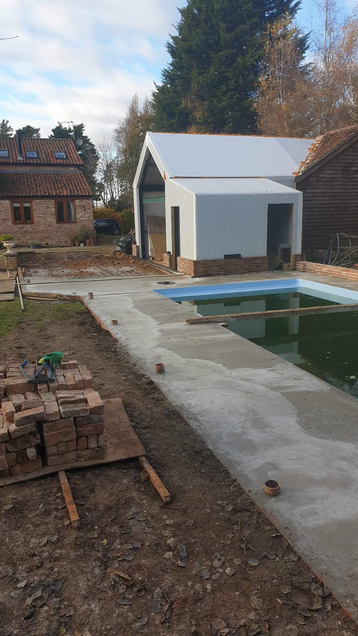 Pool surround project photo