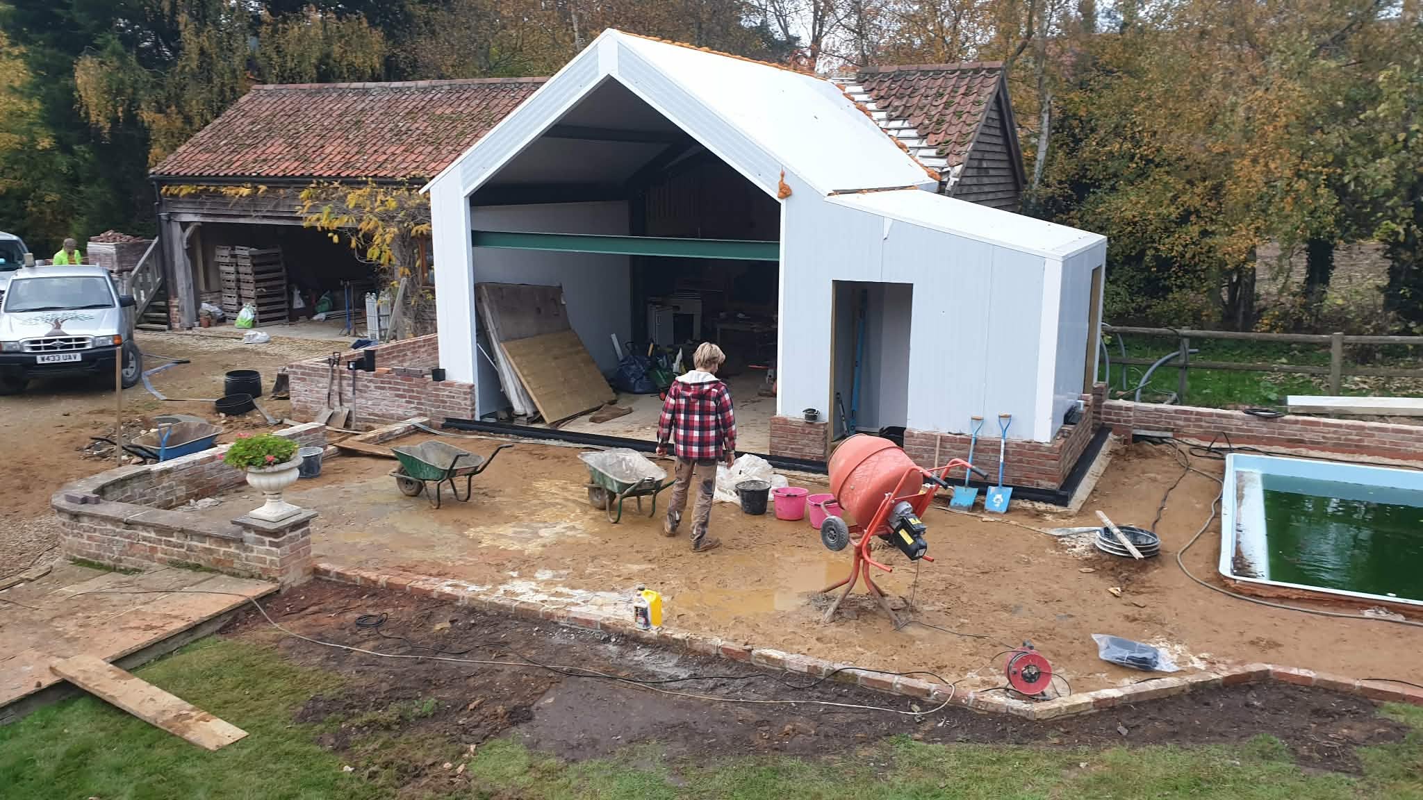 Pool surround project photo
