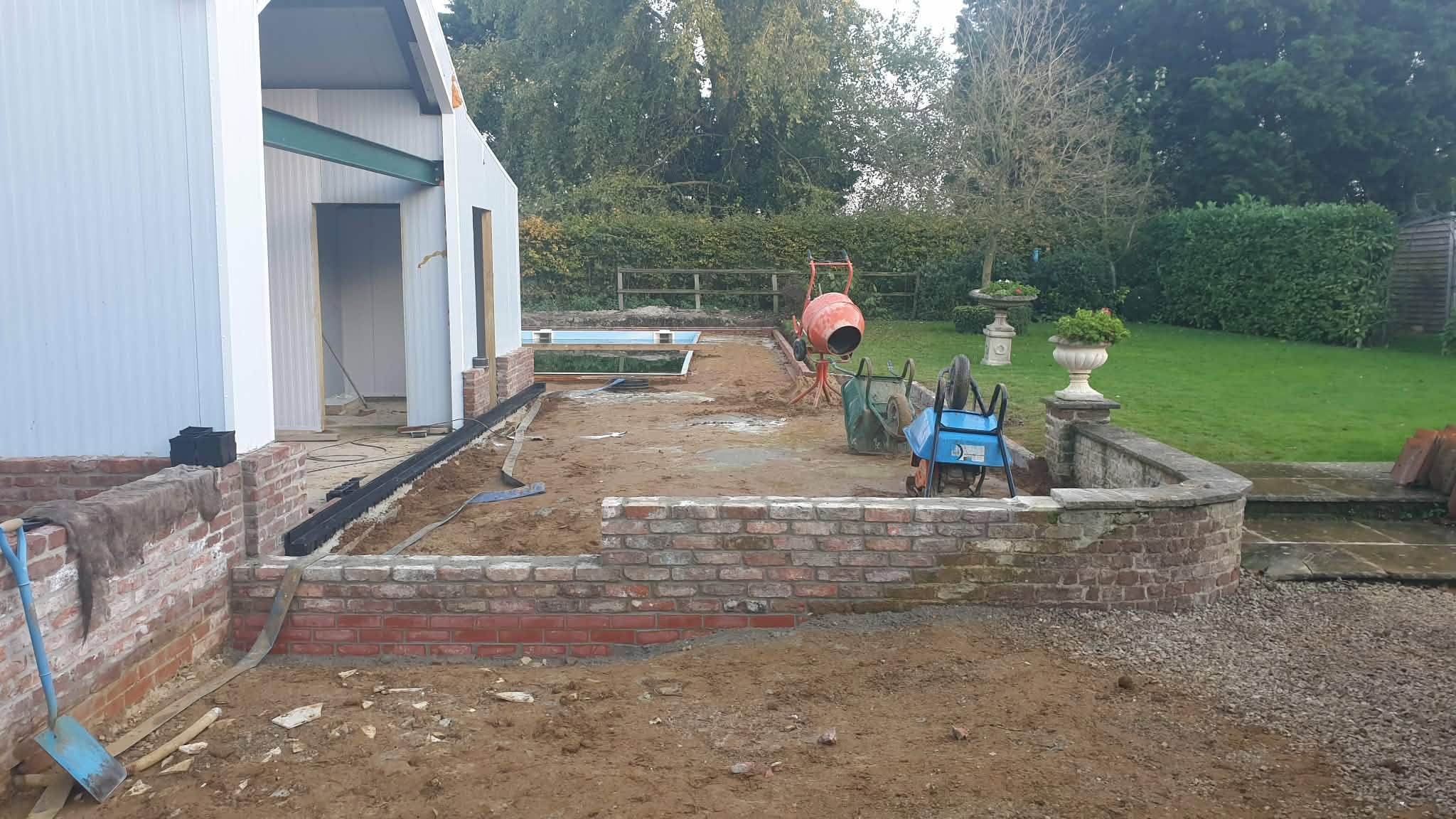 Pool surround project photo