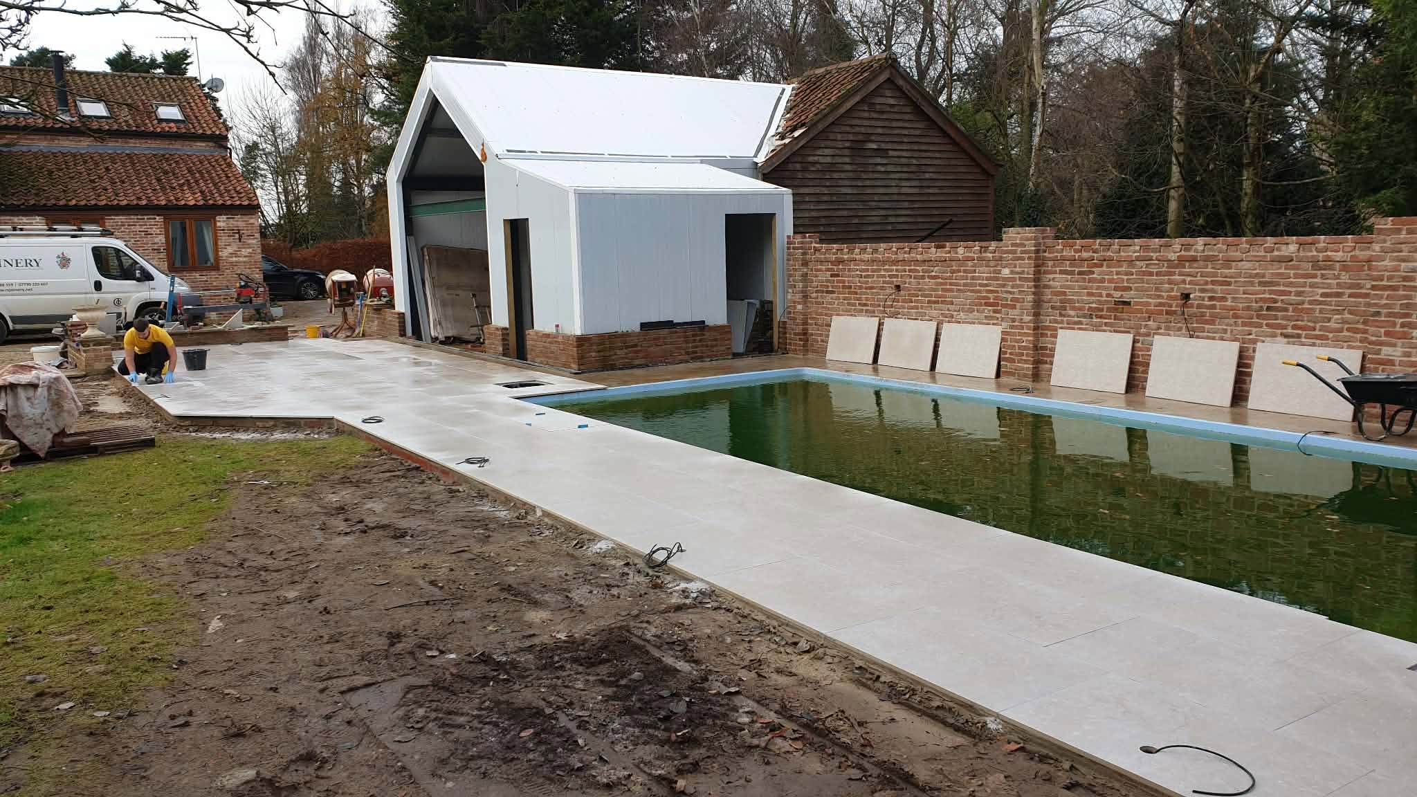 Pool surround project photo