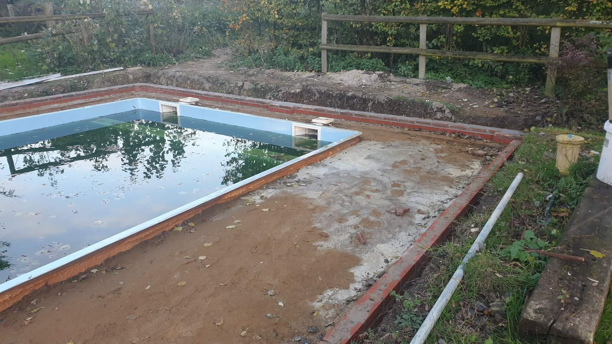 Pool surround project photo