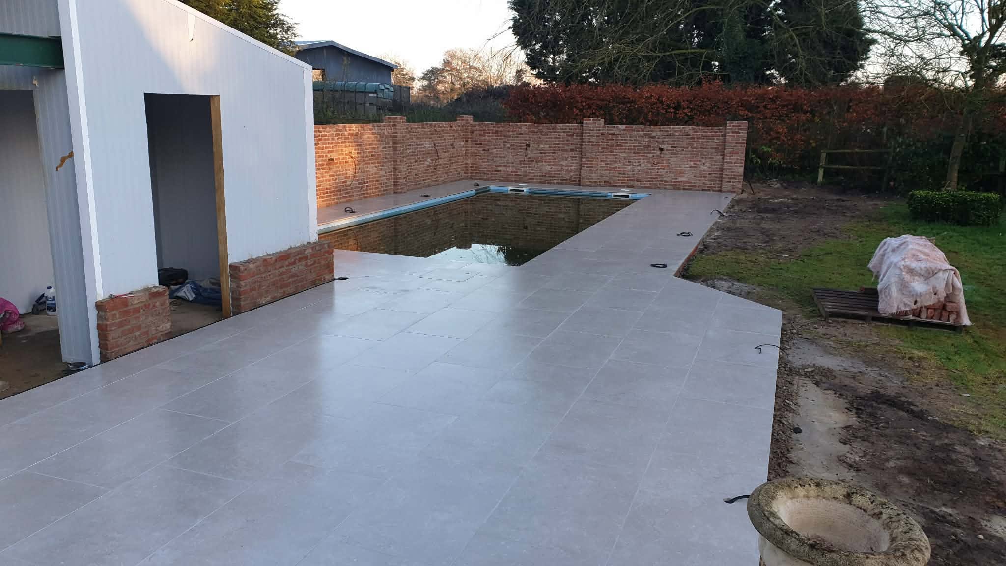 Pool surround project photo