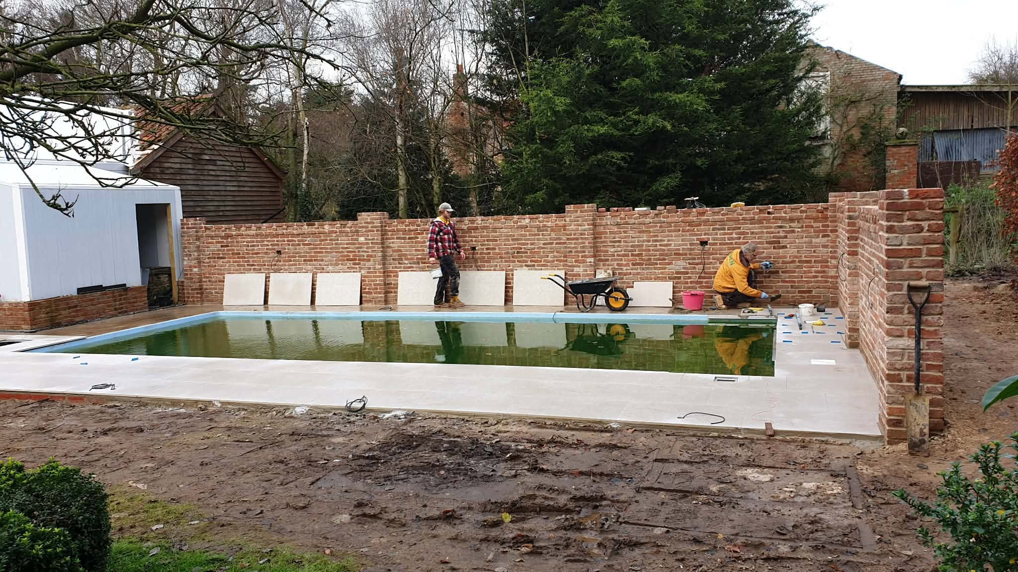 Pool surround project photo