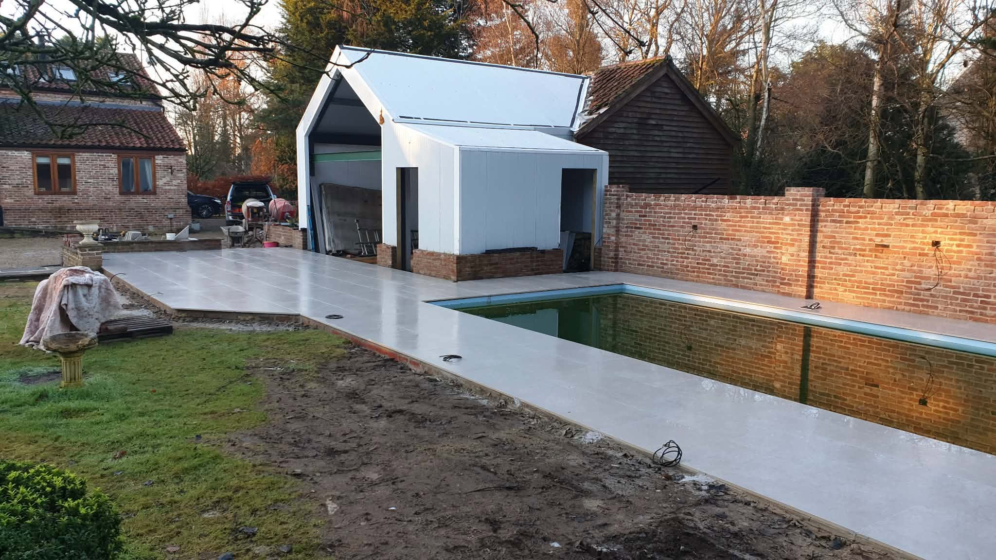 Pool surround project photo