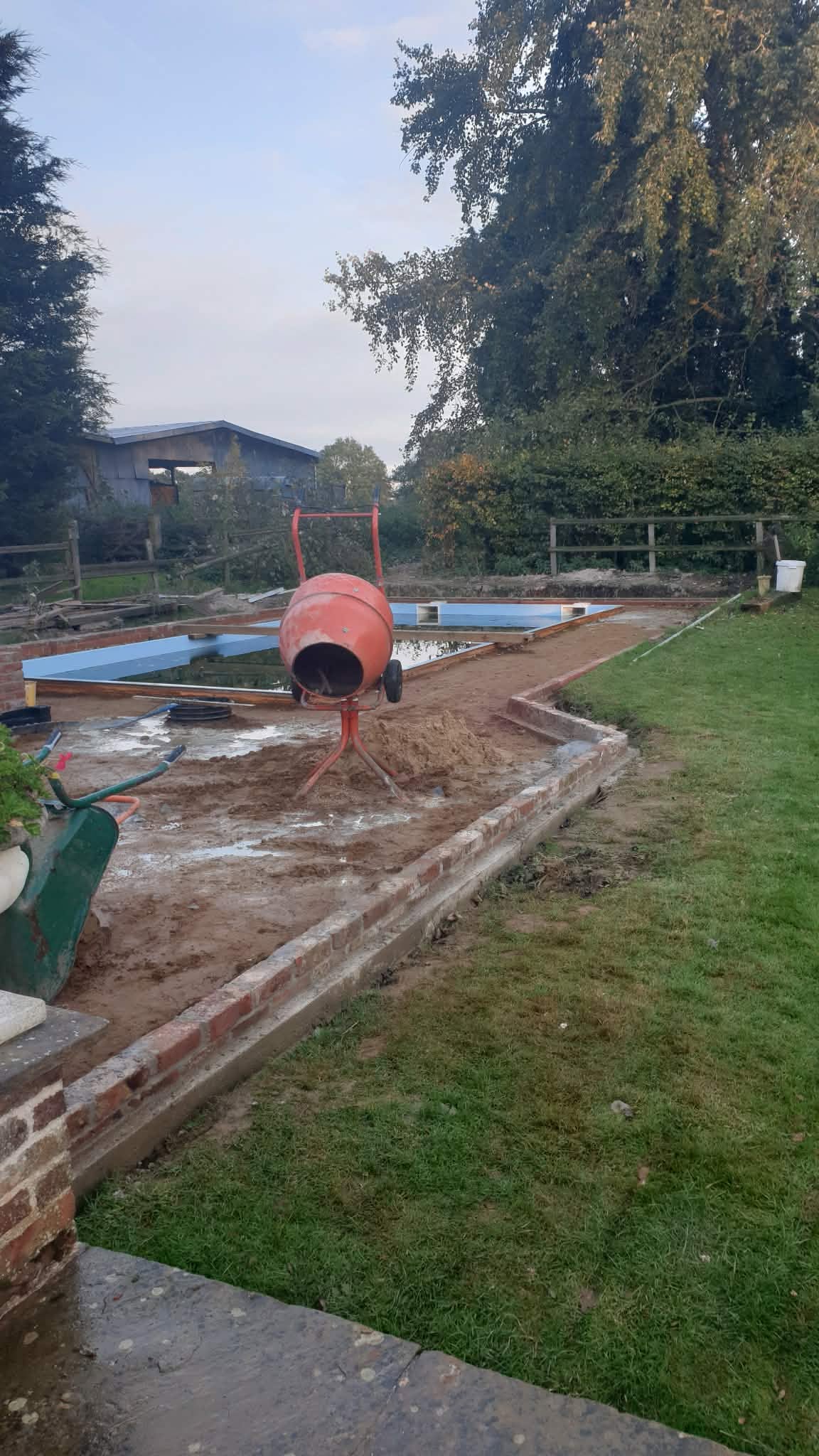 Pool surround project photo