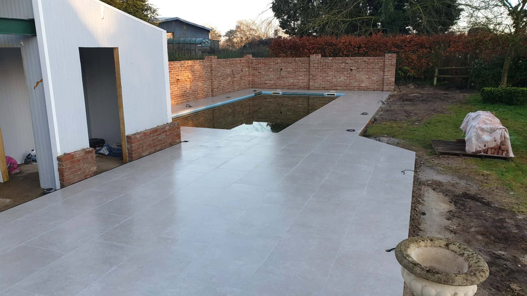 Pool surround project photo