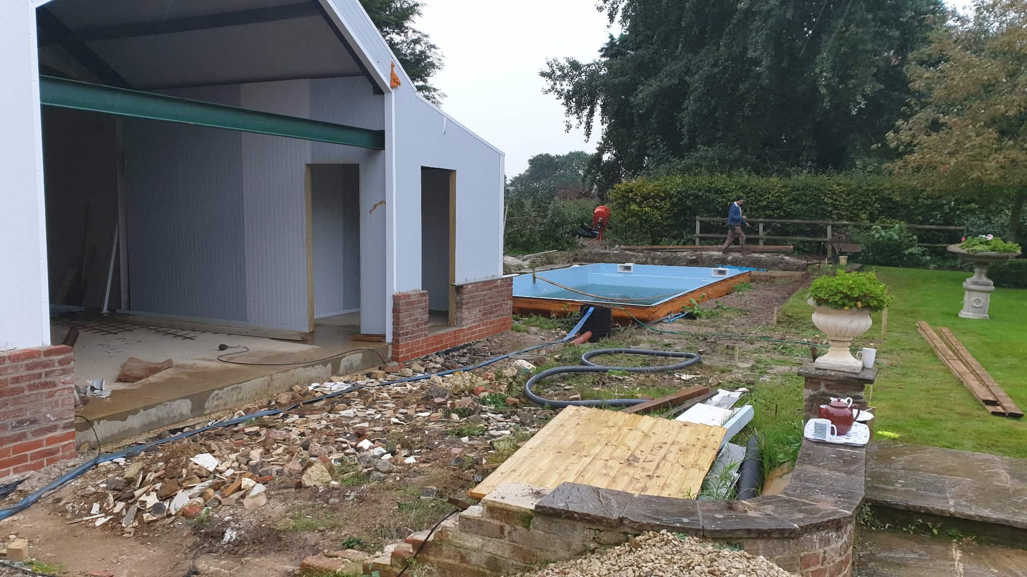 Pool surround project photo