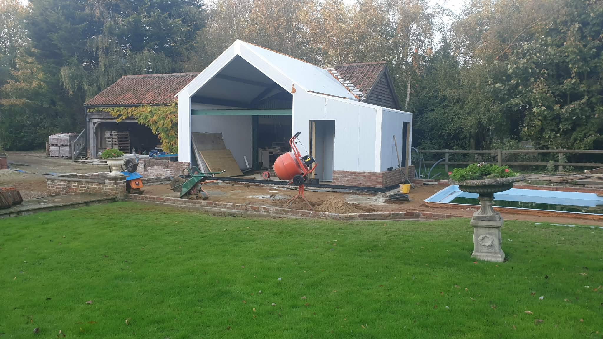 Pool surround project photo