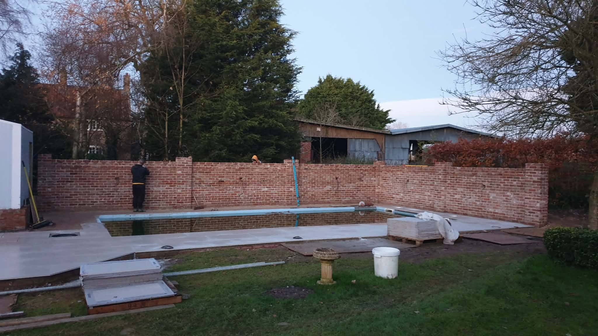 Pool surround project photo