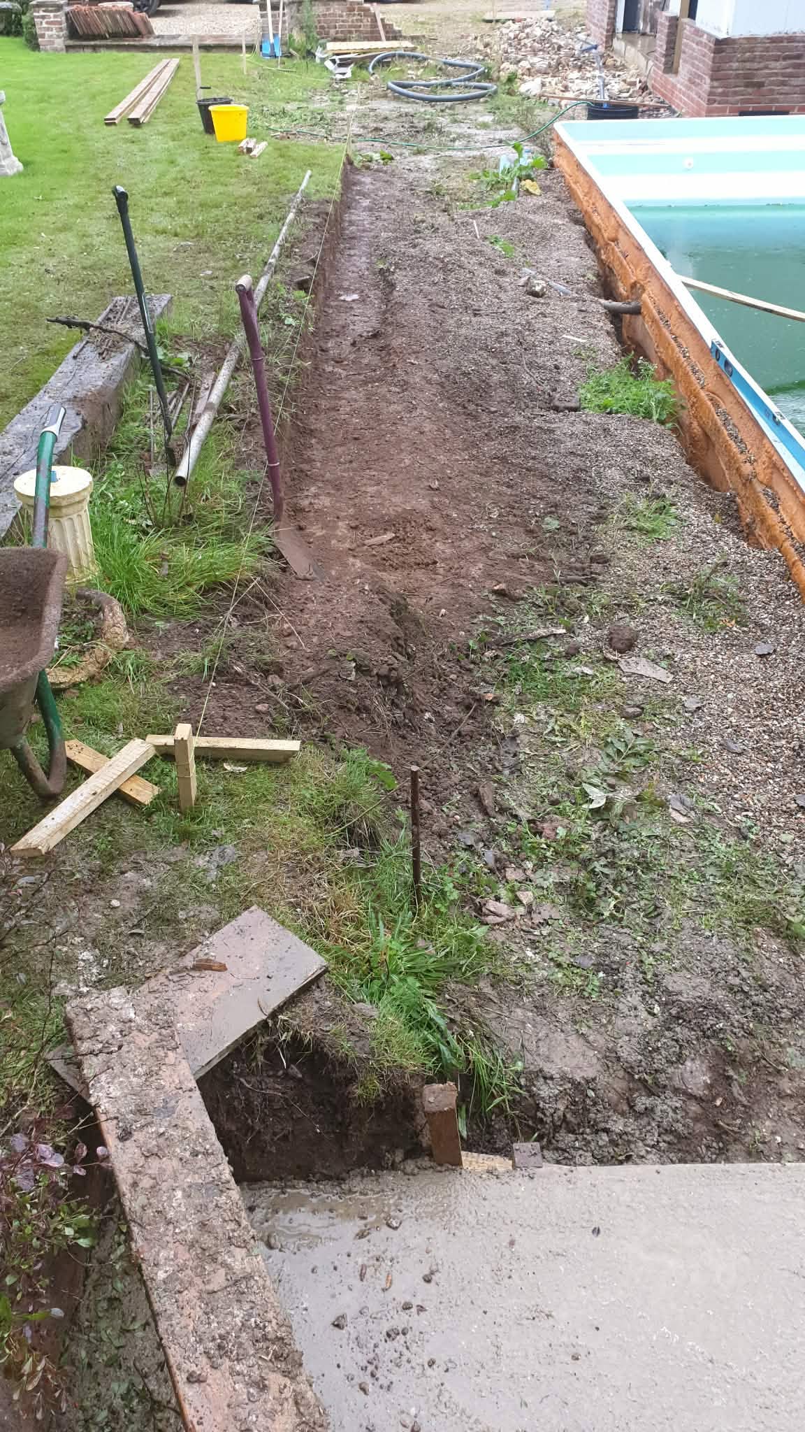 Pool surround project photo