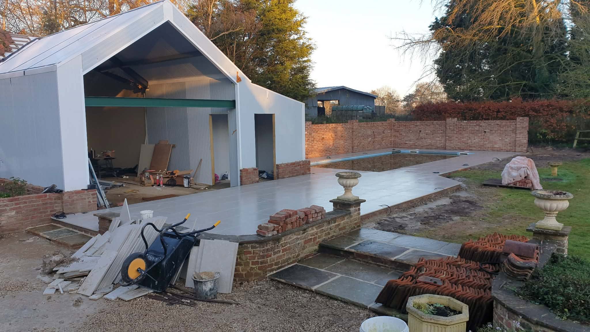 Pool surround project photo