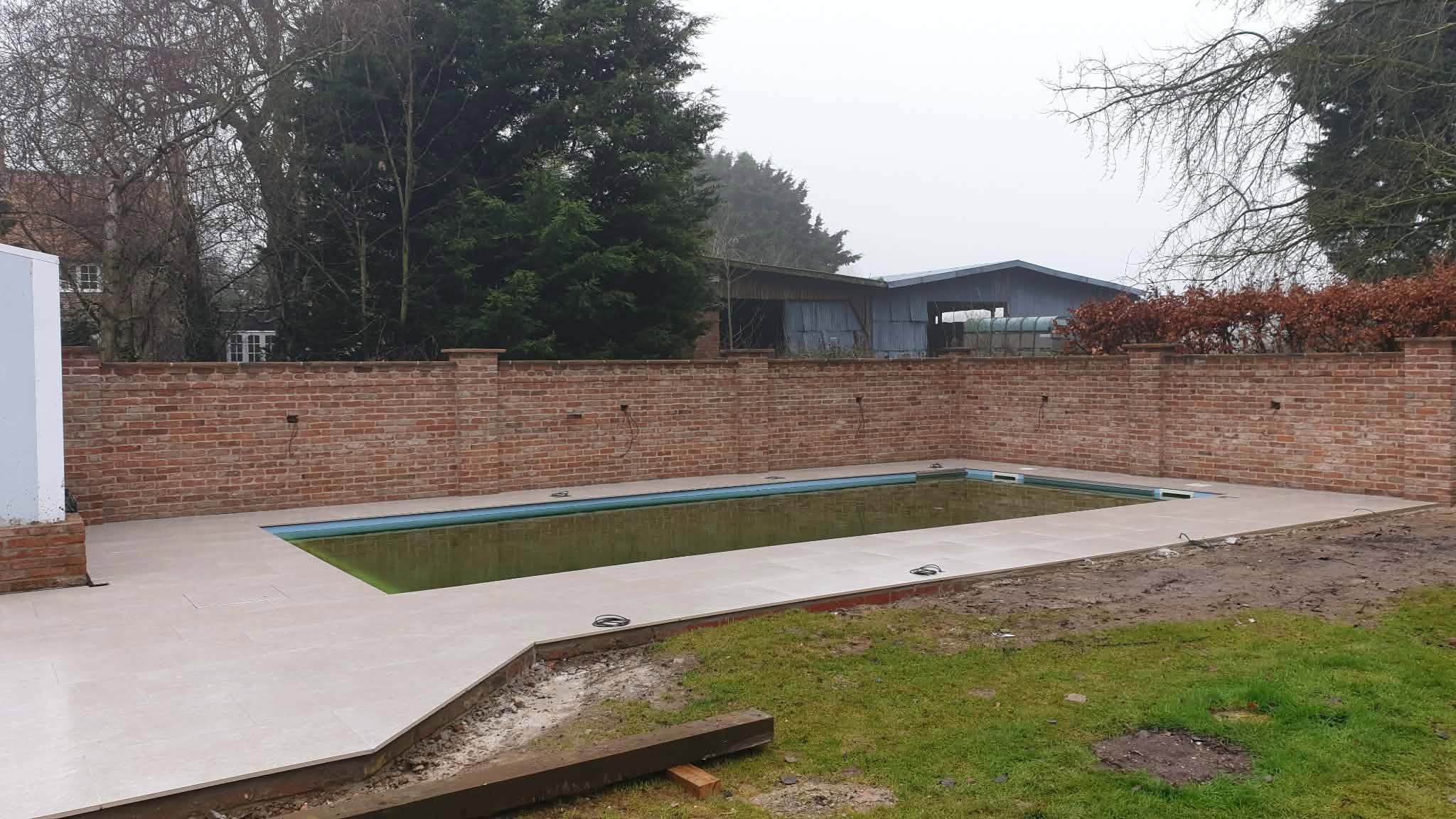 Pool surround project photo